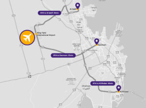 Where is King Fahd Airport? - King Fahd International Airport (DMM)