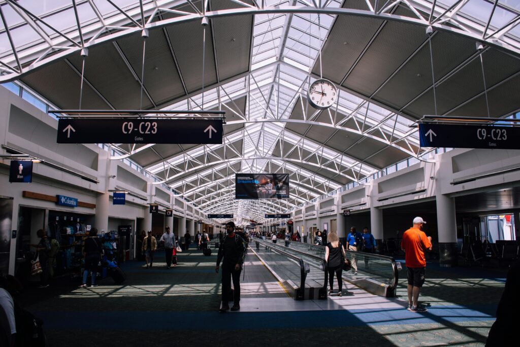 People Inside a Terminal Airport